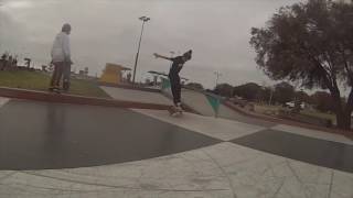 front side 180 down gap