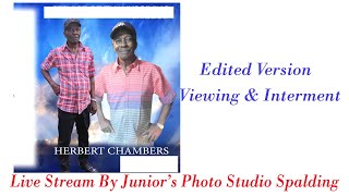 HERBURT CHAMBERS VIEWING AND GRAVE SIDE