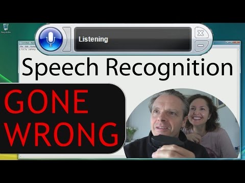 Dad Tries Out Windows Vista Speech Recognition (2007)