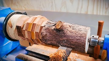 Woodturning - Segment Vase