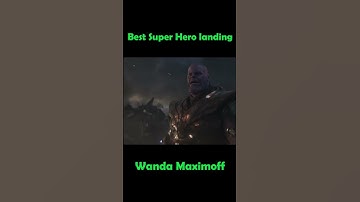 Which Super Hero landing is the best? | Mine is Wanda Maximoff