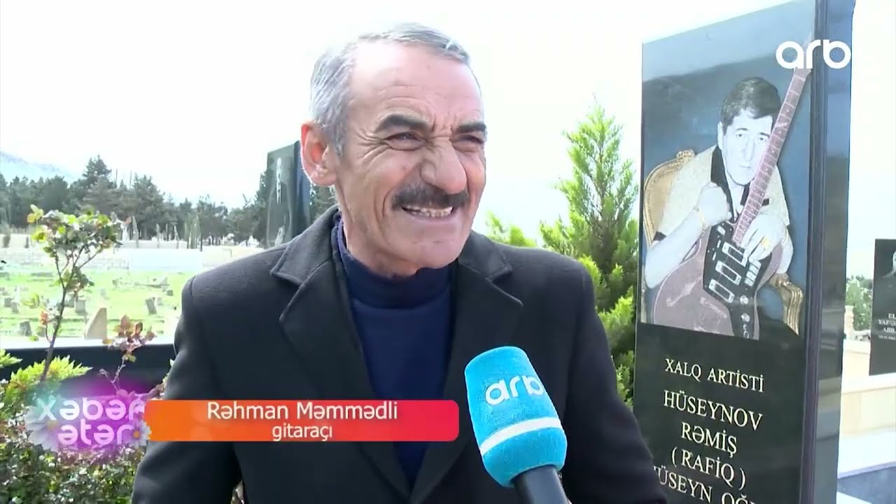 Xəbər ətər|Rəhman Məmmədli Rəmişin məzarına gəlməyən gitaraçıları qınadı | 60 yox 360 adam olmalıydı