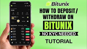 How to Deposit or Withdraw on BITUNIX Exchange | No KYC Needed | App Tutorial