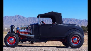 1929 Model A Ford Highboy Roadster....Walkaround Tour and Brief Ride