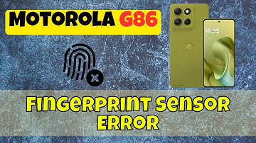 Fix Motorola G86 Fingerprint Sensor Error | Troubleshoot Fingerprint Problems