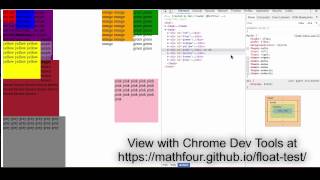 CSS Float and Clear Code to Experiment