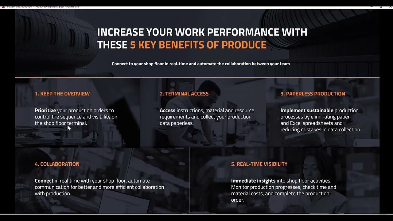 Produce: 5 key benefits of our Cloud App Produce