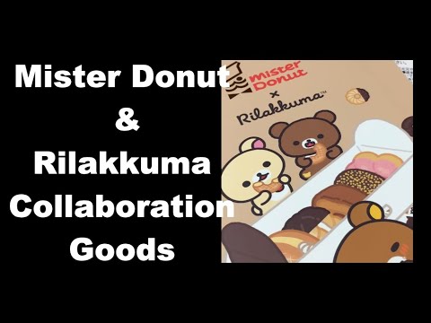 San-X Rilakkuma and Mister Donuts Collaboration Goods Haul