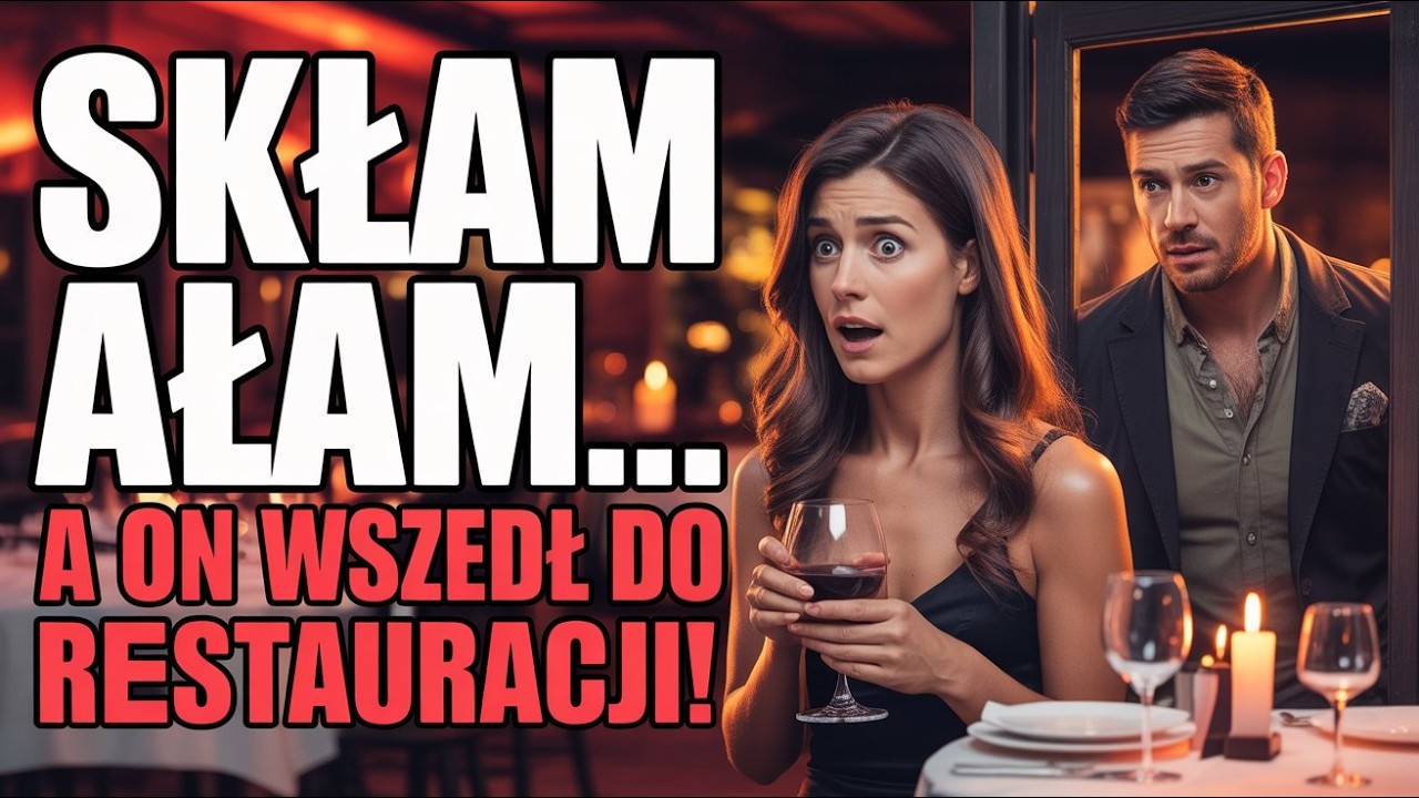 Mój mąż wszedł do restauracji, w której skłamałam, że jestem z przyjaciółmi