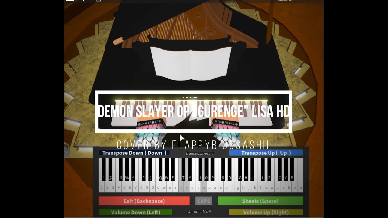 Anime Music Sheets  Online Keyboard at Virtual Piano  Learn  Play