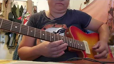 All Alone With Something To Say guitar solo