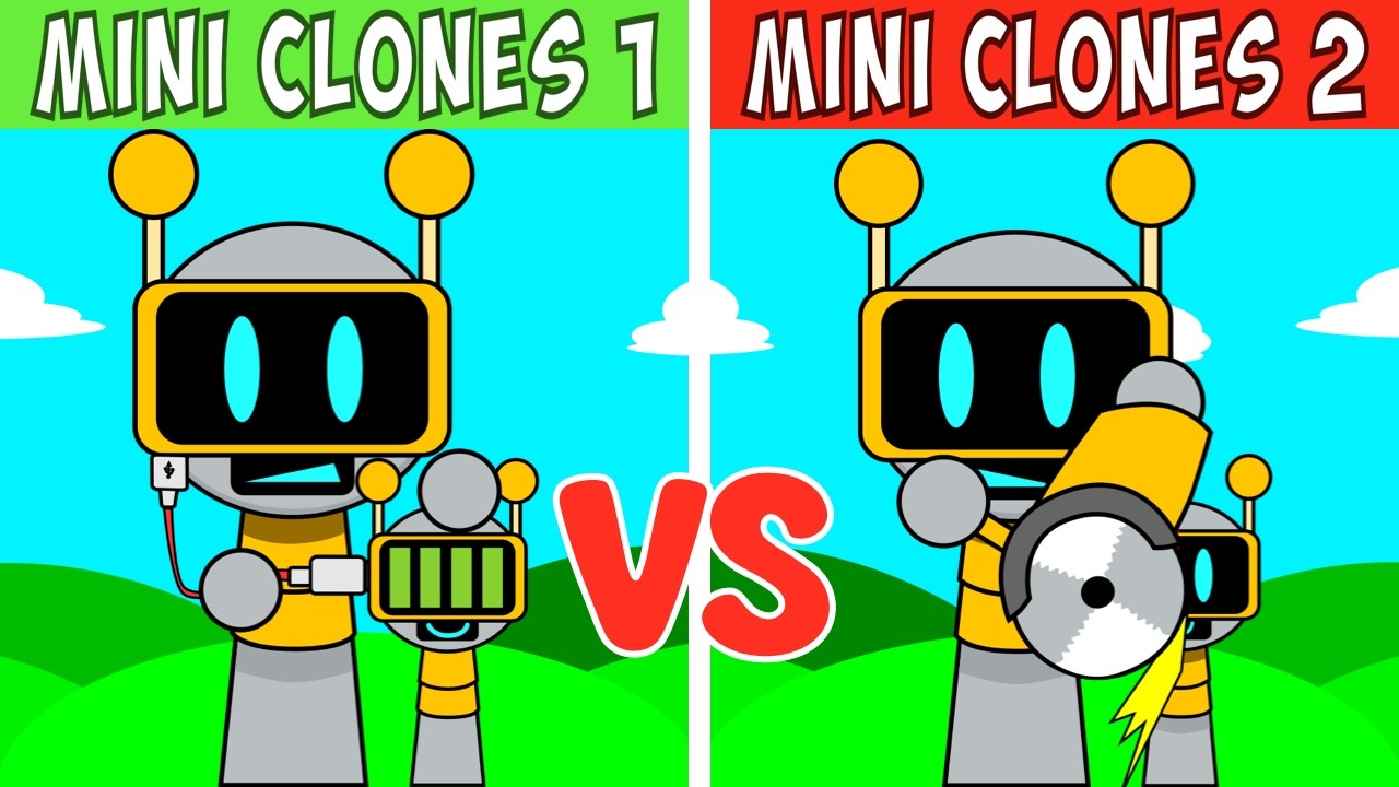 Incredibox Sprunki MINI CLONES 1 VS 2