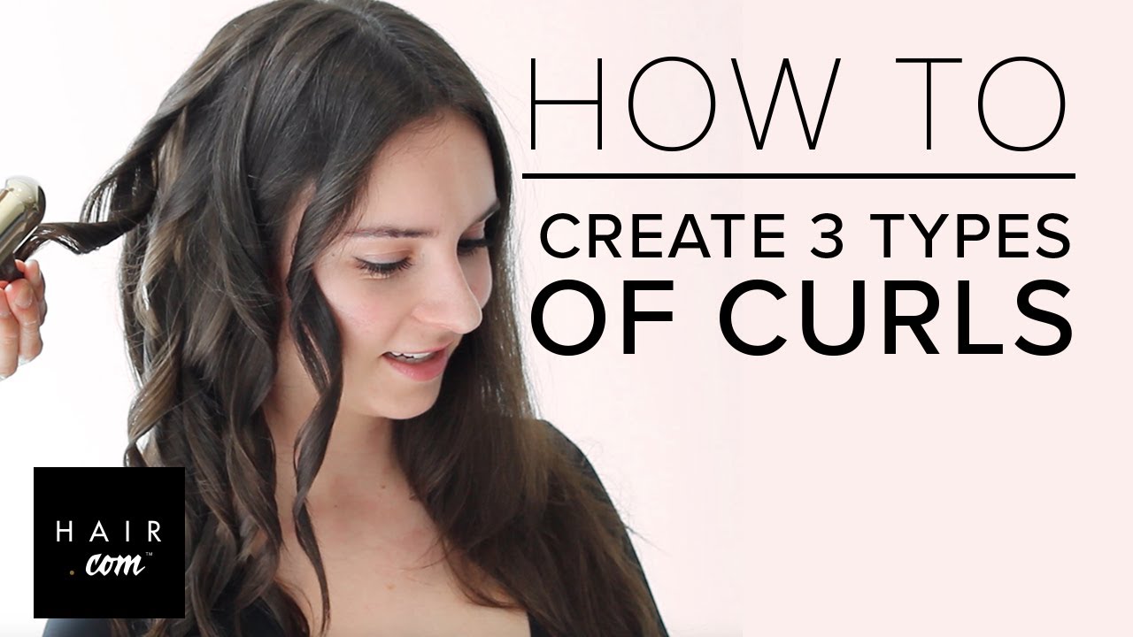 How To Curl Your Hair With A Curling Iron 3 Ways