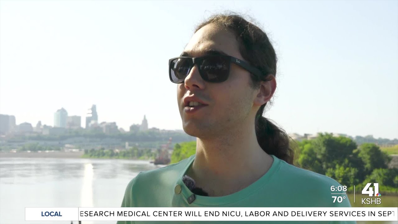 'I'm blind, but capable': Blind racer tackles 340-Mile Missouri River Race for the third time