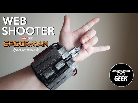 Como hacer Web Shooter/Lanzatelarañas del traje casero  DIY/TUTORIAL/MANUALIDAD/Spiderman Homecoming - YouTube