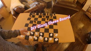 DIY Giant Portable Chess Board