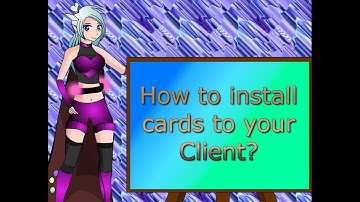 Yu-Gi-Oh! Custom Cards How to install cards to any YGOPRO Client