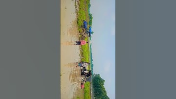 powertrac vs eicher 🚜🔥#eicher#powertrac#tochan#tractorvideo#mud#farmer#field#shorts#video#1million