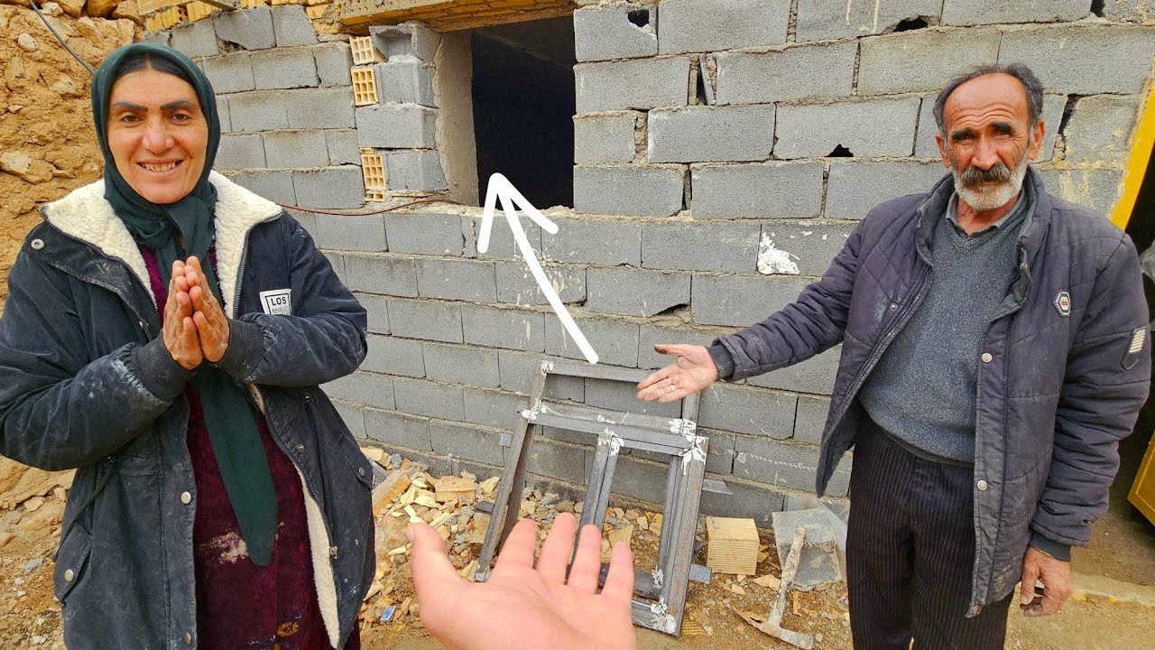 Реза превратил холодный дом в уютный семейный очаг.