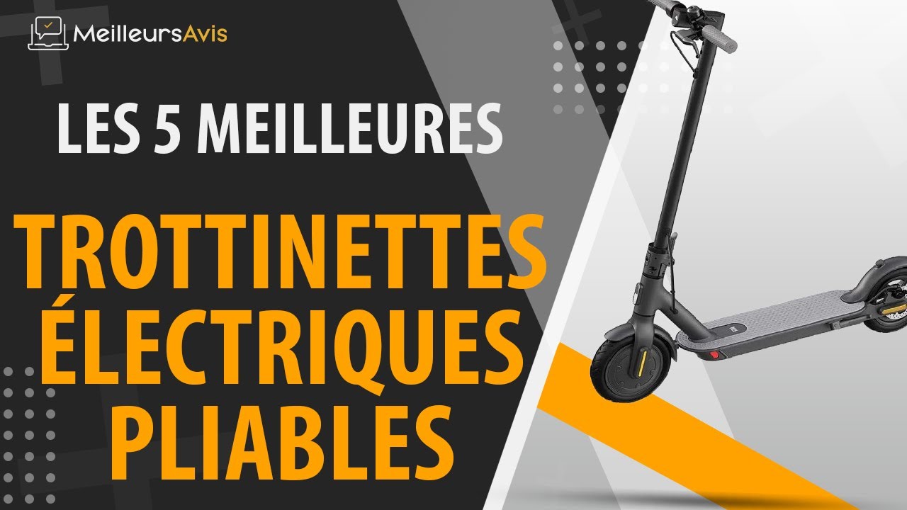 Avis / test - Trottinette électrique pliable 21,6 cm pour adultes