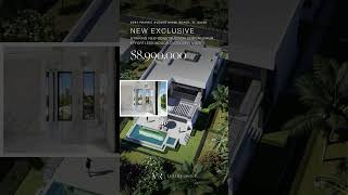 $9 MILLION Brand New Estate | 2094 Prairie Ave Miami Beach FL 33139