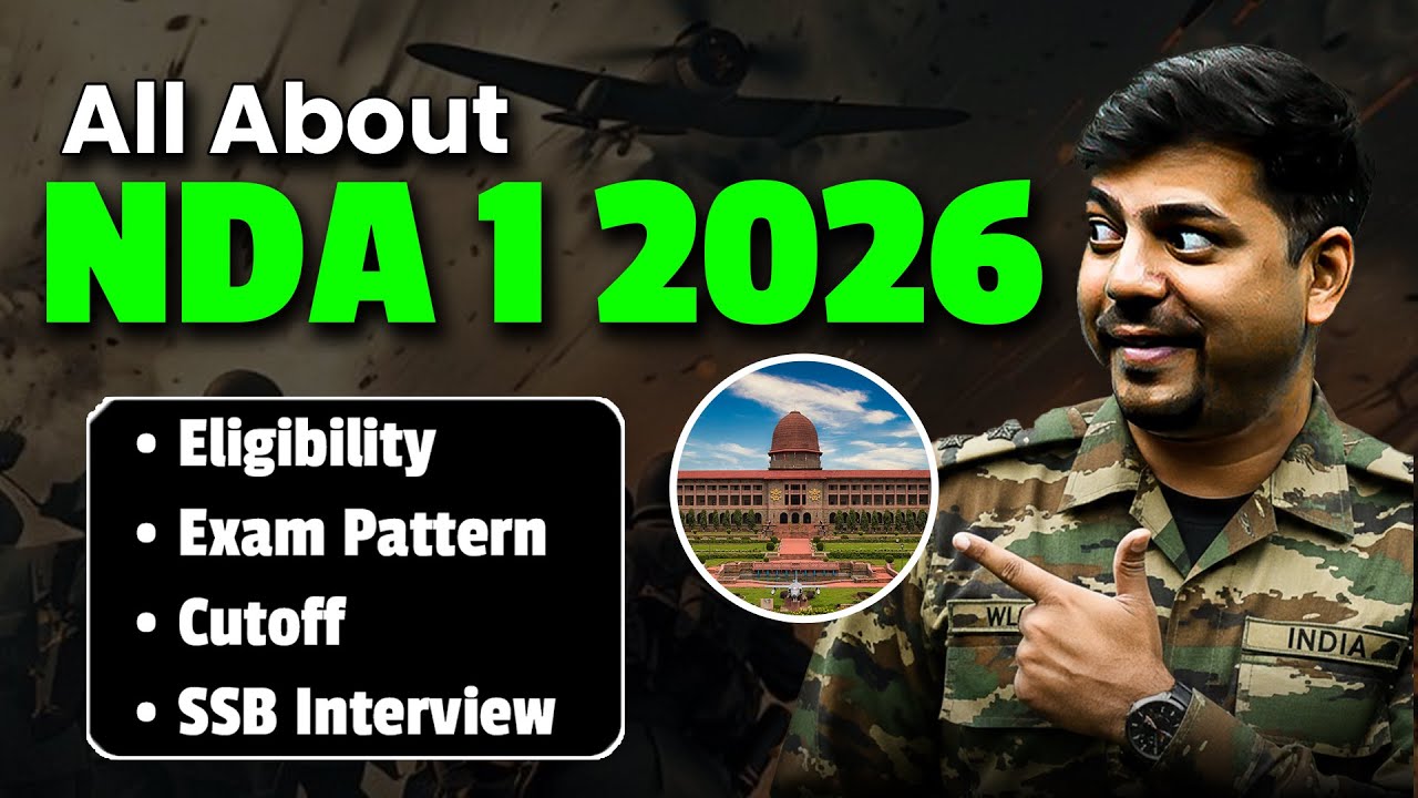 What is NDA Exam? | NDA (I) 2026 : Eligibility, Syllabus, Pattern & Selection Process | Harsh Sir