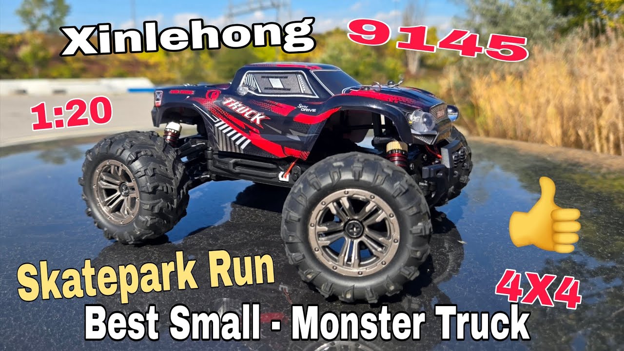 Best Small RC Monster Truck - Xinlehong 9145, 1:20 Scale 4WD