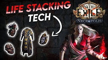 These UNIQUE HELMETS have SYNERGY with The Apostate! | Path of Exile: Necropolis