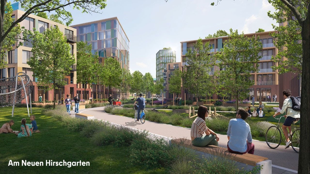 #Video neuer #Hirschgarten   So kann #Köpenick zukünftig aussehen  Ideen für das neue #Stadtquartier
