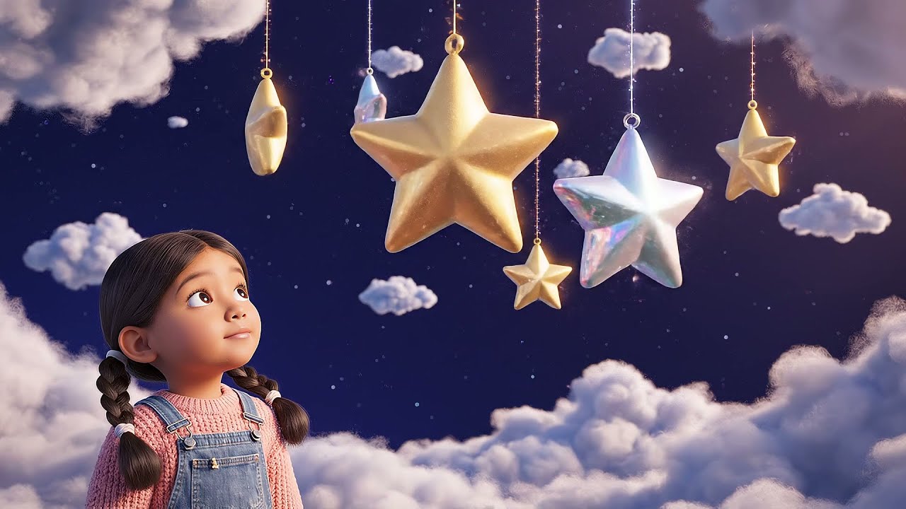 Ten Little Toy Stars Twinkle Twinkle Twinkle | Nursery Rhymes for Kids & Baby Songs