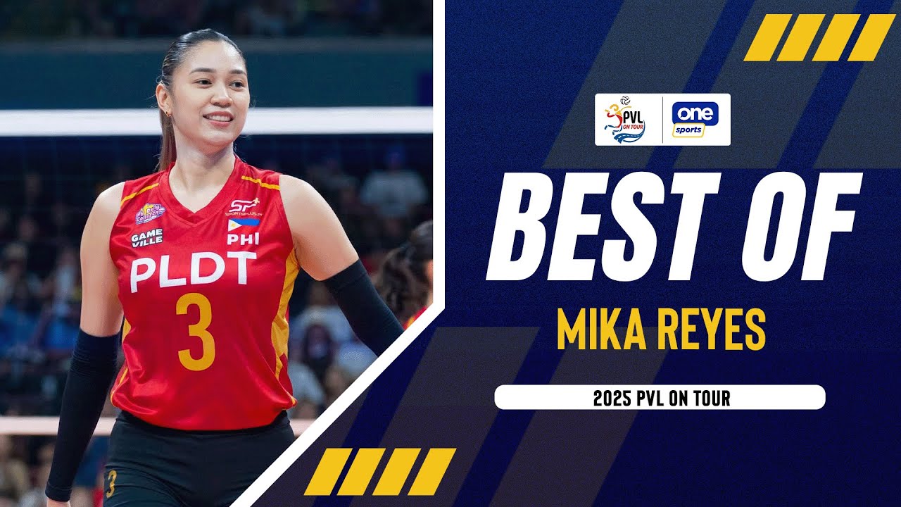 BEST OF MIKA REYES | 2025 PVL ON TOUR