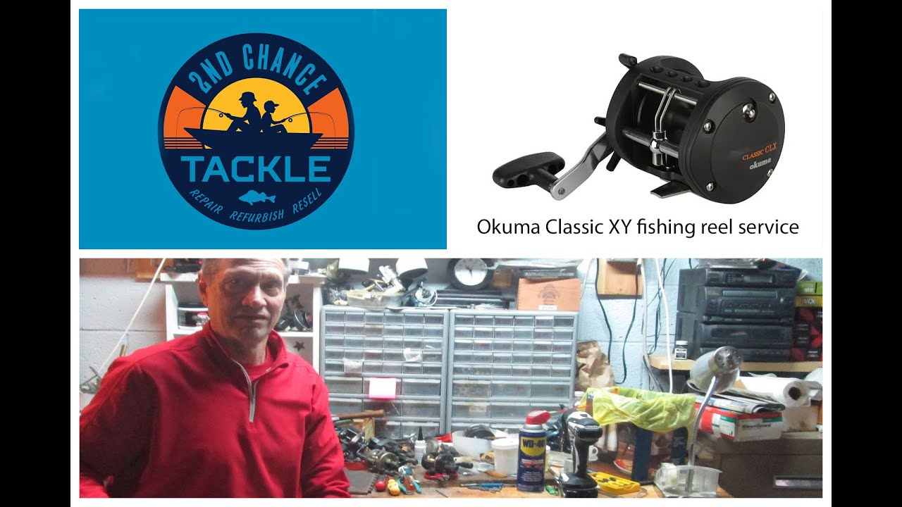 Okuma Classic XL saltwater fishing reel how to take apart and