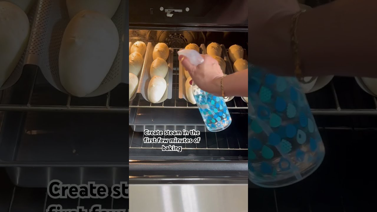 Steaming The Secret Of Baking Perfect Vietnamese Baguettes Shorts Vietnamesefood Bread