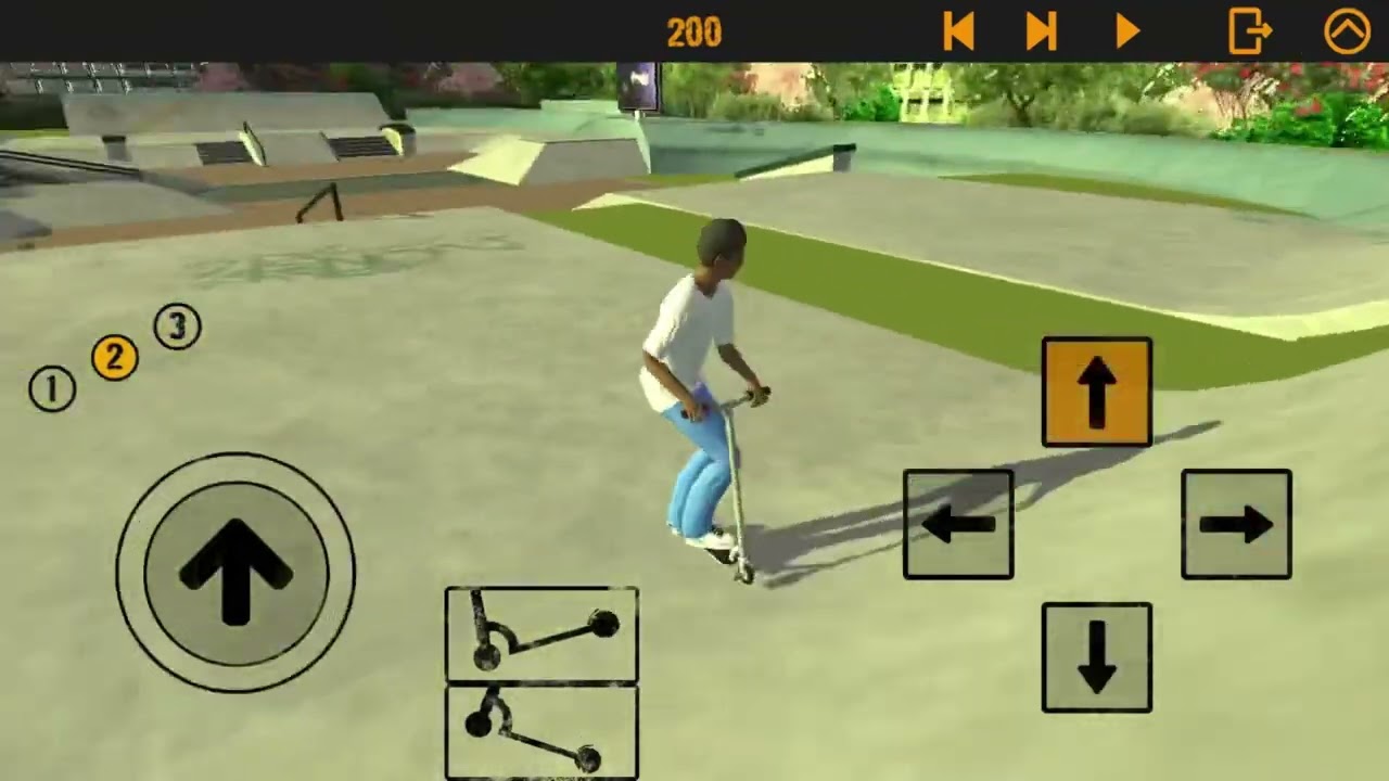 Трюки на самокате уровень средний - YouTube