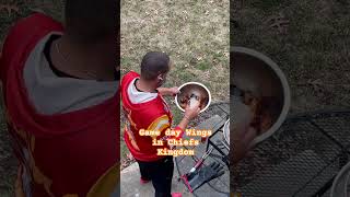 Enjoying The Chiefs Game With Family On A Warm November Day In Kcmo