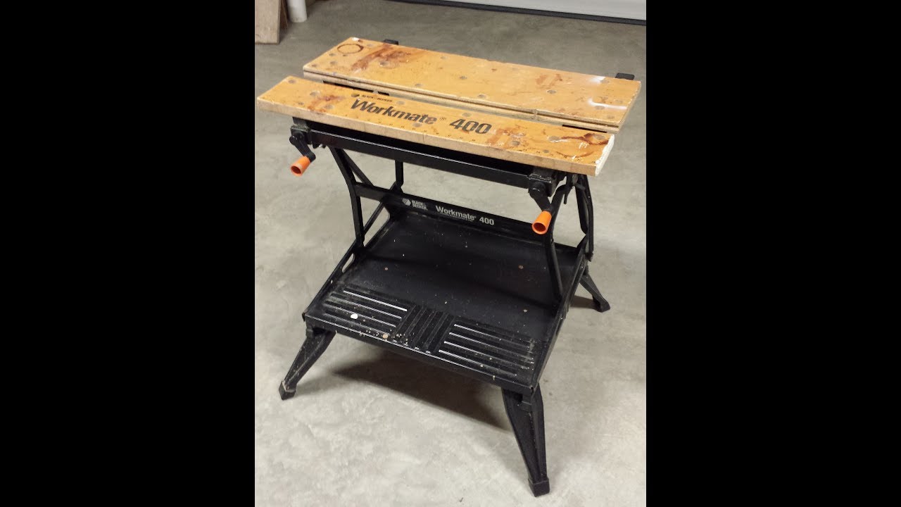How To Build A Black+Decker Workmate 425 Portable Workbench (Instructions)  
