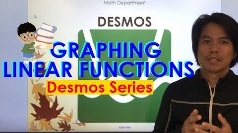 Graphing Linear Functions Using Desmos