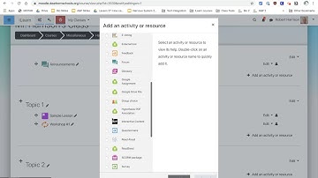 How to add an H5P Interactive Content module to your Moodle course