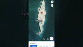 aeroplane in astola island #shorts #scary