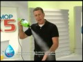 Cleaning bathroom with H2O Mop X5