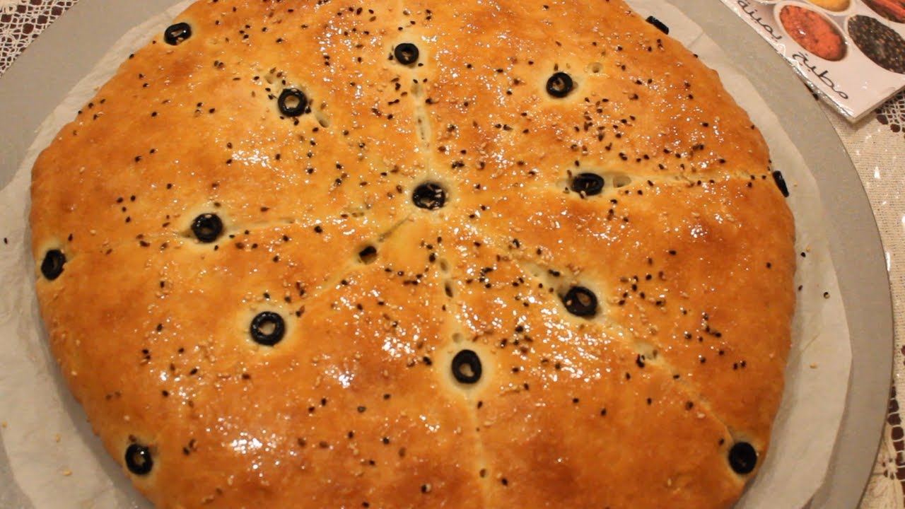 خبزة معمرة  سهلة و بنينة بارشا