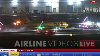 Watch: Tires Blow Out, Catch Fire On Boeing 737 Landing In LA
