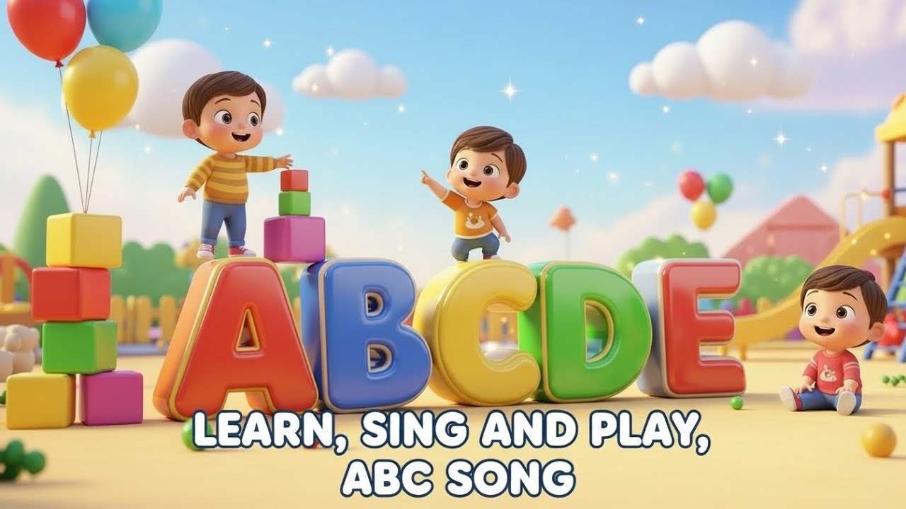 Playful Colorful ABC Song 🌈, Learn Alphabet A–Z with Fun Phonics, Kids ...