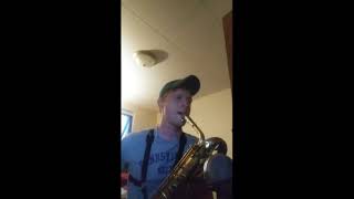 Tri Horn Blooz Bari Solo