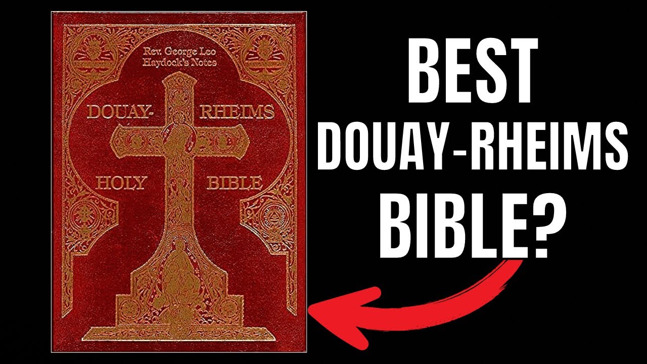 Douay Rheims Haydock Holy Bible in English