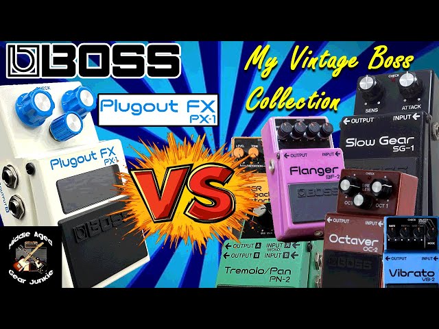 Boss PX-1 Vs Vintage Boss Pedals #bosspedals #guitarpedals #guitar