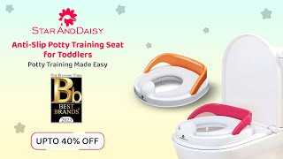 StarAndDaisy Potty Training Made Easy: Soft Cushioned Potty Training Seat! screenshot 4