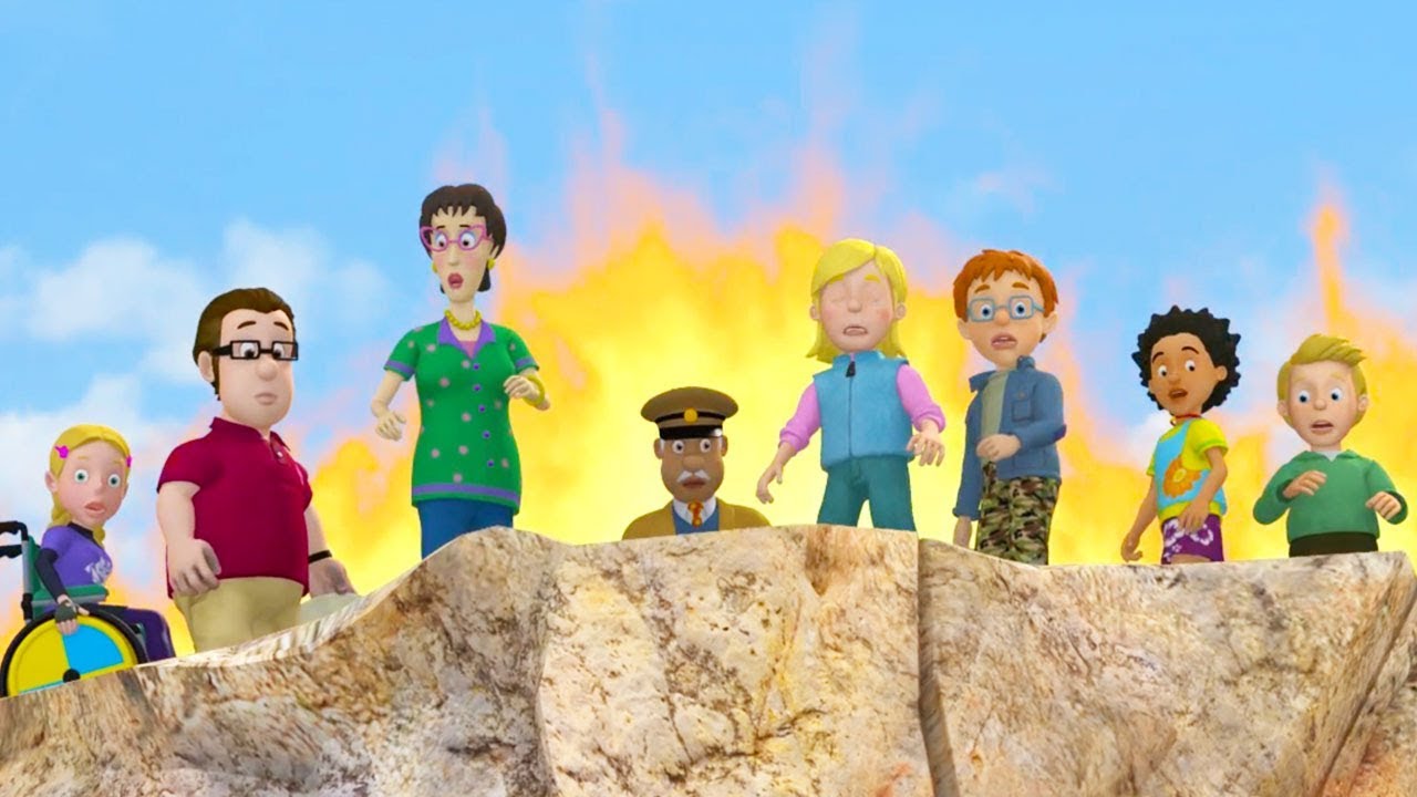 Fireman Sam New Episodes HD | Down from the cliff - Sam's Mountain ...