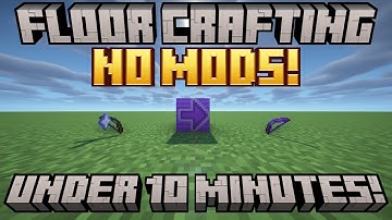 Custom Floor Crafting in Minecraft 1.21.4 | Minecraft Data Pack Tutorial