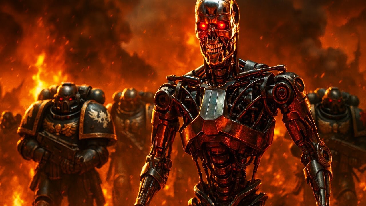 What If The Terminator Entered Warhammer 40K?